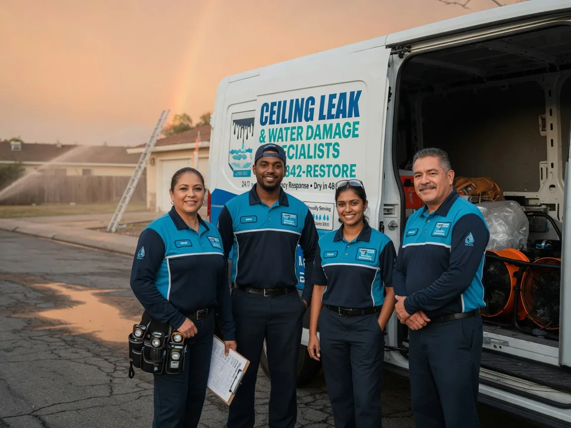 Ceiling Leak Cleanup company in Moreauville, LA