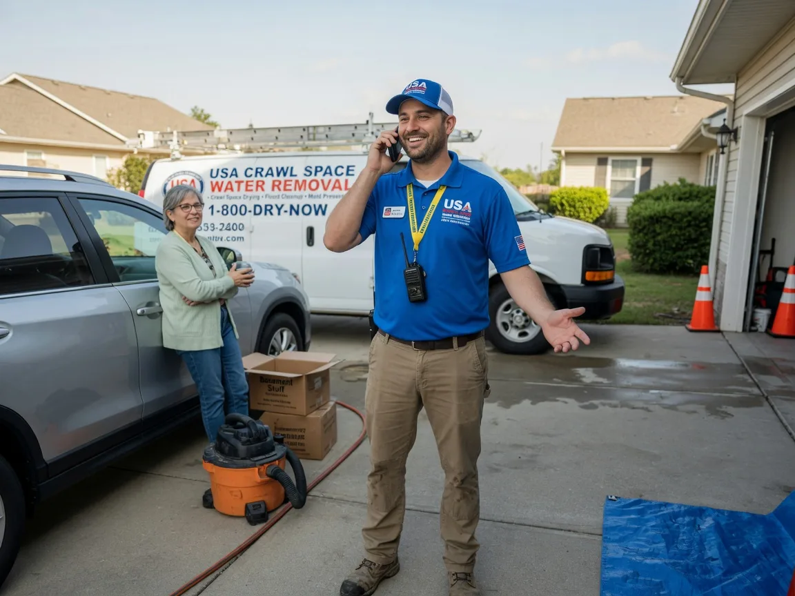 Crawl Space Water Removal Moreauville, LA FAQs